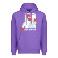 Purple doctor zoidberg who Premium Hoodie - linhVisuals