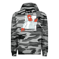 Slate Camo doctor zoidberg who Premium Hoodie - linhVisuals
