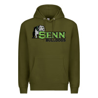 Army Green senn high school Premium Hoodie - linhVisuals