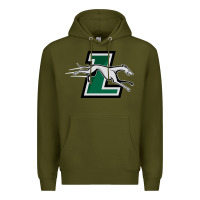 Army Green loyola (md) greyhounds Premium Hoodie - linhVisuals