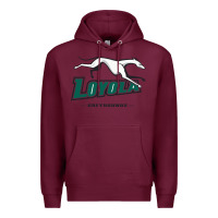 Burgundy loyola (md) greyhounds Premium Hoodie - linhVisuals