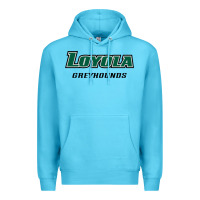 Ocean Blue loyola (md) greyhounds Premium Hoodie - linhVisuals
