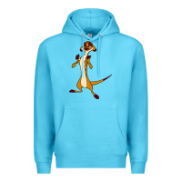 Ocean Blue Timon Funny Premium Hoodie - linhVisuals