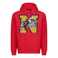 Red navy midshipmen Premium Hoodie - linhVisuals