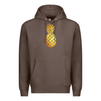 Coffee gold pineapple Premium Hoodie - linhVisuals