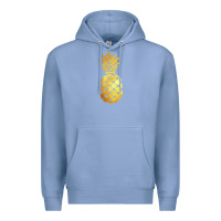 Colony Blue gold pineapple Premium Hoodie - linhVisuals