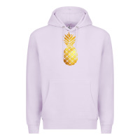 Lilac gold pineapple Premium Hoodie - linhVisuals