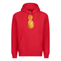 Red gold pineapple Premium Hoodie - linhVisuals