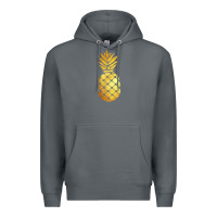 Gold Pineapple Premium Hoodie | Teevron
