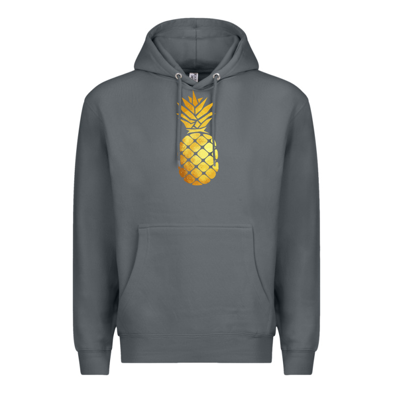 Gold Pineapple Premium Hoodie by linhVisuals | Teevron