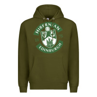 Army Green hibernian edinburg Premium Hoodie - linhVisuals