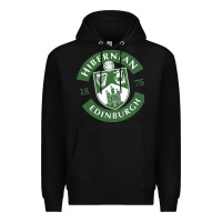 Black hibernian edinburg Premium Hoodie - linhVisuals