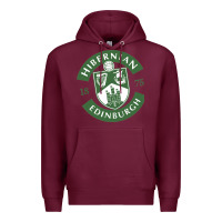 Burgundy hibernian edinburg Premium Hoodie - linhVisuals