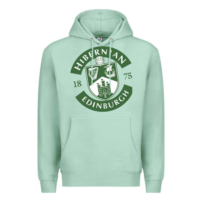 Hibernian Edinburg Premium Hoodie by linhVisuals | Teevron