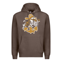 Coffee navy midshipmen Premium Hoodie - linhVisuals