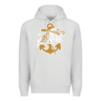 Dove Grey navy midshipmen Premium Hoodie - linhVisuals