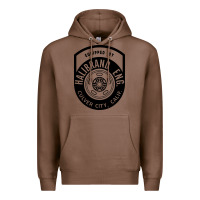 Chestnut what goes up must come down Premium Hoodie - linhVisuals