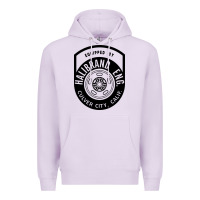 Lilac what goes up must come down Premium Hoodie - linhVisuals