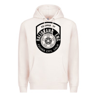 Pale Pink what goes up must come down Premium Hoodie - linhVisuals