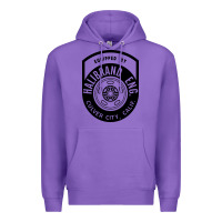 Purple what goes up must come down Premium Hoodie - linhVisuals