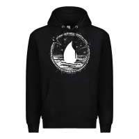 Black magic  the gathering kaldheim islands symbol Premium Hoodie - linhVisuals