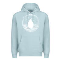 Blue Mist magic  the gathering kaldheim islands symbol Premium Hoodie - linhVisuals