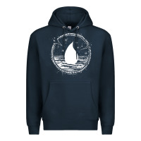 Navy magic  the gathering kaldheim islands symbol Premium Hoodie - linhVisuals