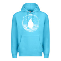 Ocean Blue magic  the gathering kaldheim islands symbol Premium Hoodie - linhVisuals