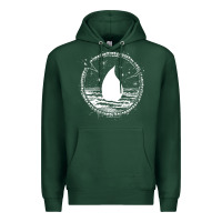 Sports Green magic  the gathering kaldheim islands symbol Premium Hoodie - linhVisuals