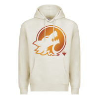 Oatmeal Heather magic the gathering hunt emblem Premium Hoodie - linhVisuals