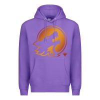 Purple magic the gathering hunt emblem Premium Hoodie - linhVisuals