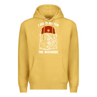 Antique Gold i did it all for the wookiee Premium Hoodie - linhVisuals