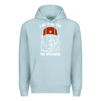 Blue Mist i did it all for the wookiee Premium Hoodie - linhVisuals