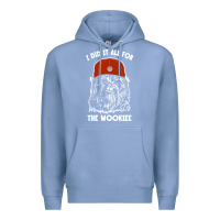 Colony Blue i did it all for the wookiee Premium Hoodie - linhVisuals