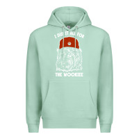 Seafoam i did it all for the wookiee Premium Hoodie - linhVisuals