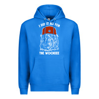 True Royal i did it all for the wookiee Premium Hoodie - linhVisuals