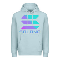 Blue Mist solana cryptocurrency solana Premium Hoodie - linhVisuals