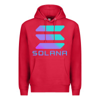 Cardinal solana cryptocurrency solana Premium Hoodie - linhVisuals