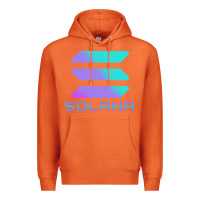 Carrot solana cryptocurrency solana Premium Hoodie - linhVisuals