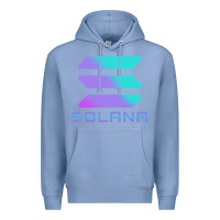 Colony Blue solana cryptocurrency solana Premium Hoodie - linhVisuals