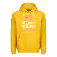 Lemon boxer beer dog lover t  shirt boxer beer dog lover t  shirt Premium Hoodie - linhVisuals