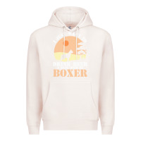 Pale Pink boxer beer dog lover t  shirt boxer beer dog lover t  shirt Premium Hoodie - linhVisuals