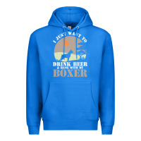 True Royal boxer beer dog lover t  shirt boxer beer dog lover t  shirt Premium Hoodie - linhVisuals