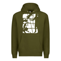 Army Green billiards gift t  shirt pool cue snooker table billiard t  shirt Premium Hoodie - linhVisuals