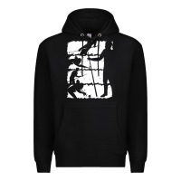 Black billiards gift t  shirt pool cue snooker table billiard t  shirt Premium Hoodie - linhVisuals