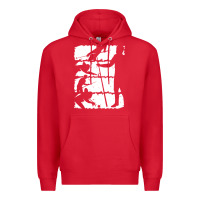 Red billiards gift t  shirt pool cue snooker table billiard t  shirt Premium Hoodie - linhVisuals