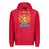 Cardinal i teach tiny humans about jesus Premium Hoodie - linhVisuals