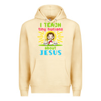 Pina Colada i teach tiny humans about jesus Premium Hoodie - linhVisuals
