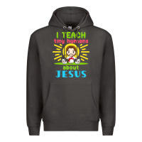 Smoke i teach tiny humans about jesus Premium Hoodie - linhVisuals