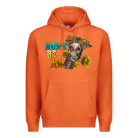 Carrot don't be an ass donkey Premium Hoodie - BarkalooDesign